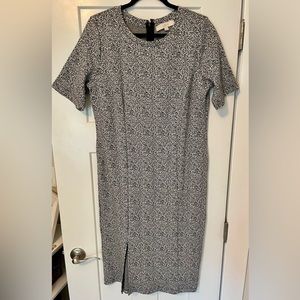 Loft animal print Dress